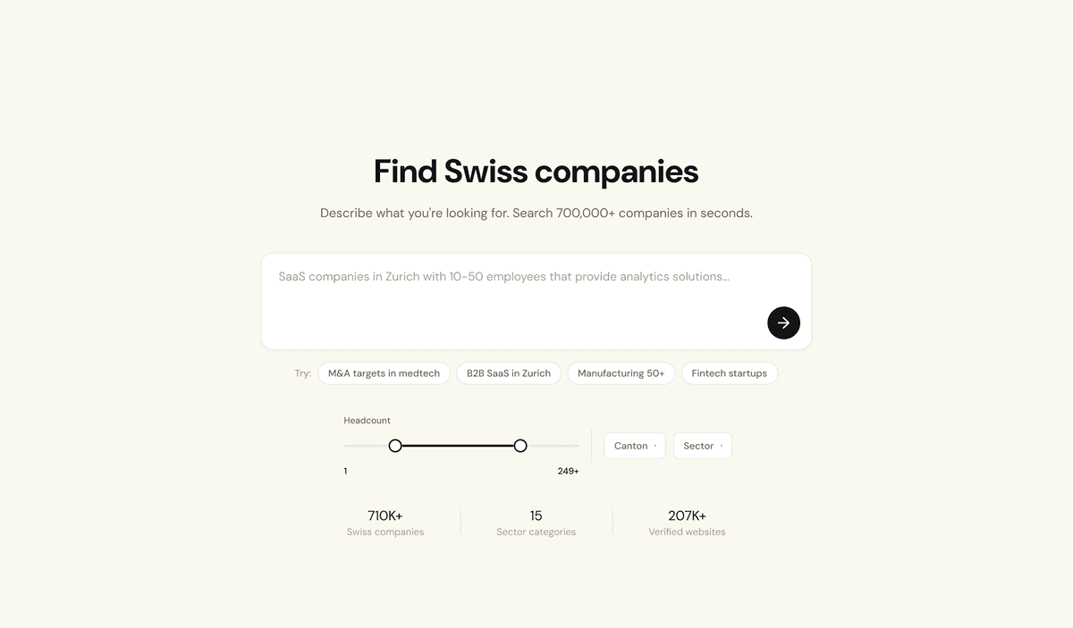 Natural language search